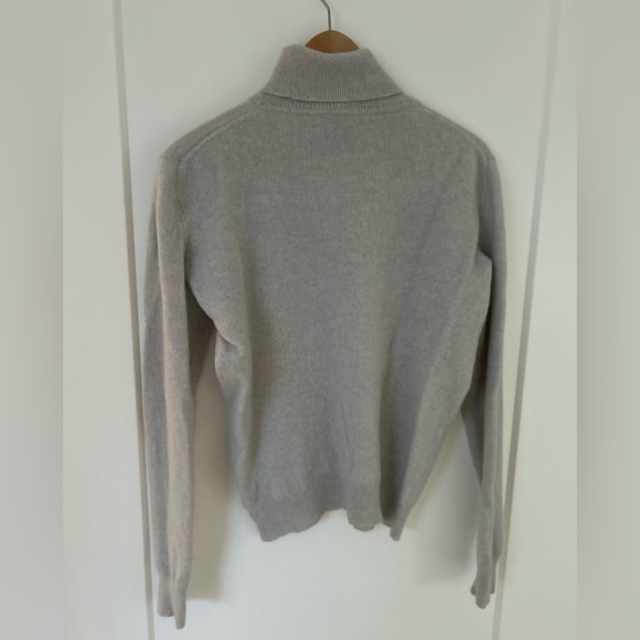 The Bay Light Grey Cashmere Turtleneck- AS IS. - Picture 2 of 5